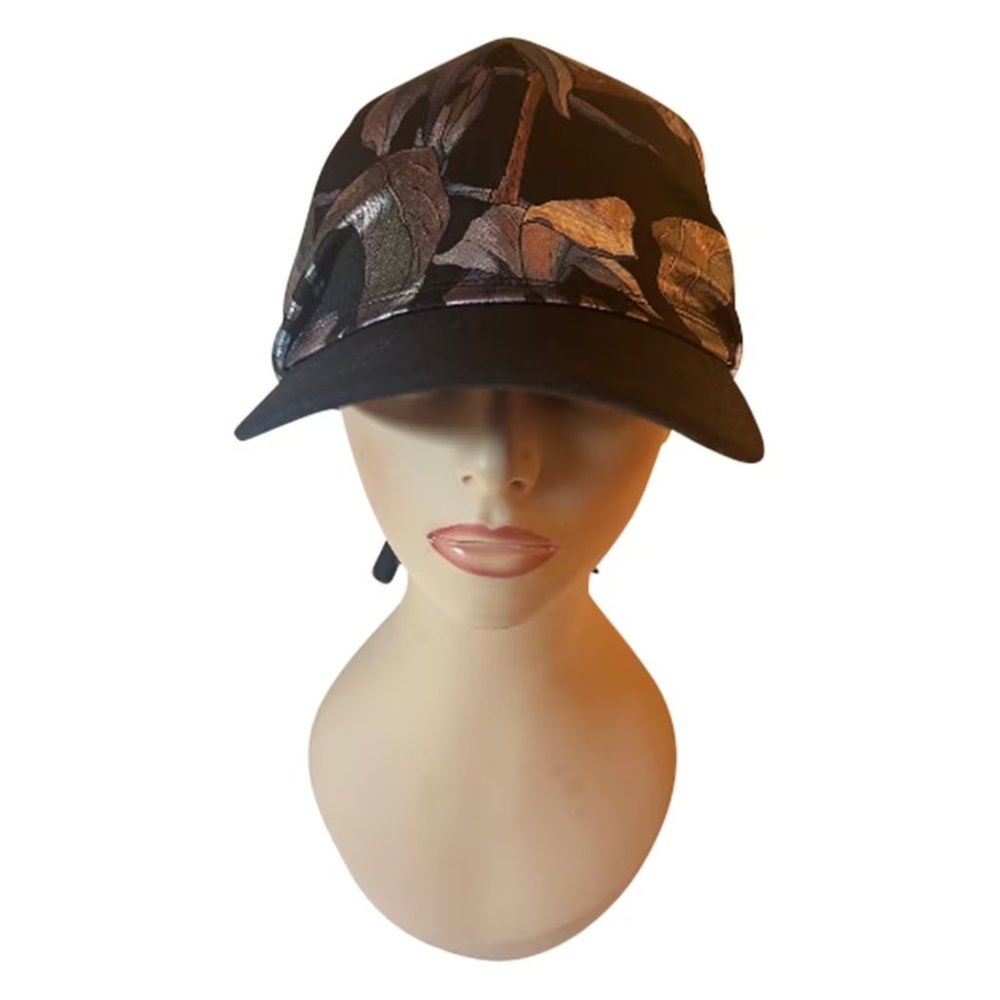 Boho Scarf Cap Women Modern Bohemian style Handmade Upcycled clothes to Caps